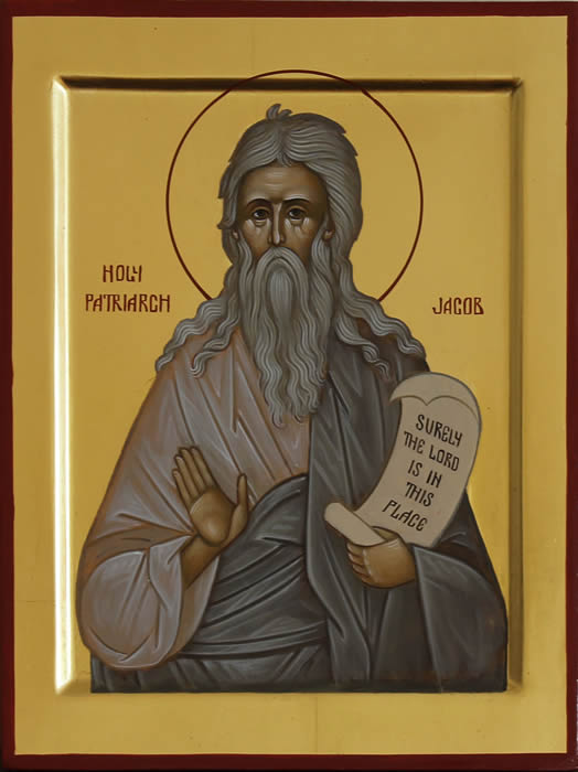 Holy Patriarch Jacob by Anna Gouriev-Pokrovsky